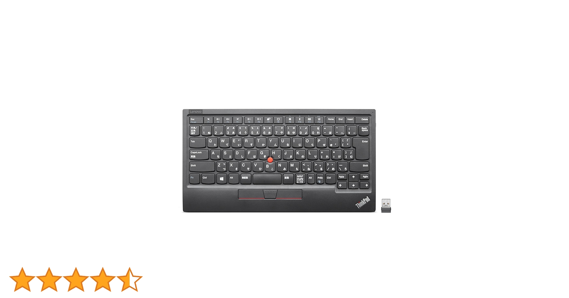ThinkPad ワイヤレスキーボード 本体 Lenovo メーカー1年保証付 4Y40X49522 日本語配列 ThinkPad